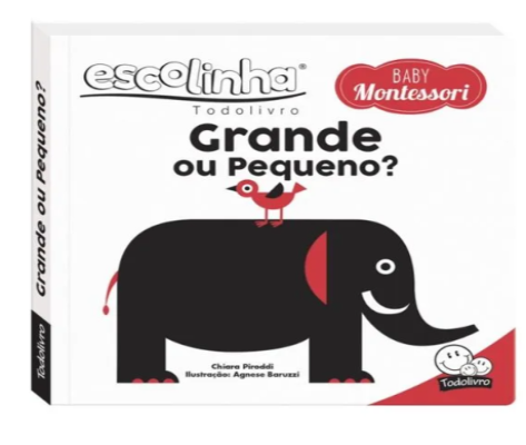 Livro Contrastes -Grande ou Pequeno