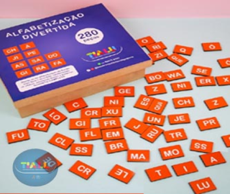 Alfabetização Divertida 280 peças