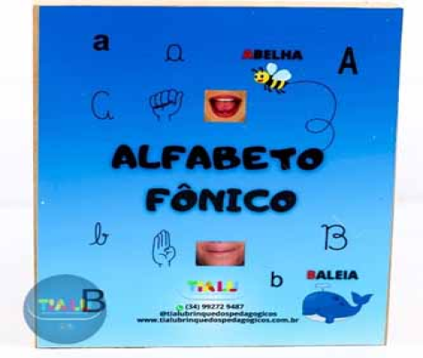 Alfabeto Fônico – 26 peças
