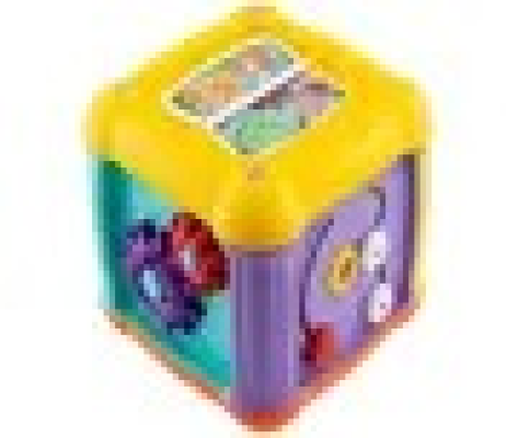 Brinquedo Educativo Cubo Didatico Grande Formas Ge