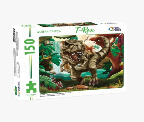 Quebra-Cabeça T-Rex 150 peças