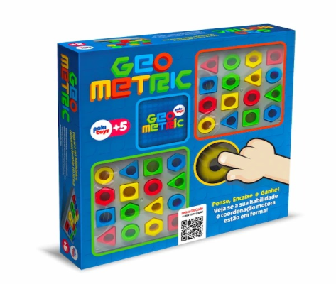Jogo Geometric - Pakitoys