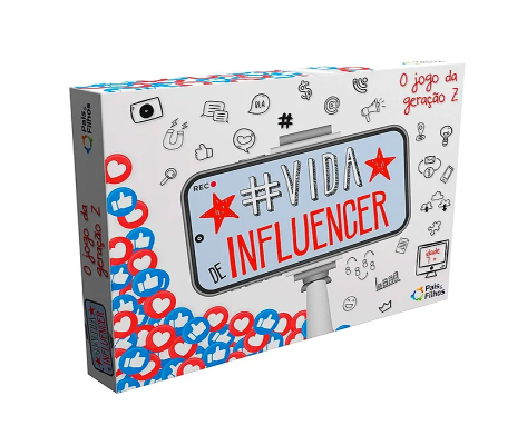 Jogo de Tabuleiro #Vida de Influencer 