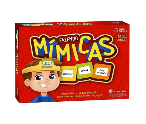 Jogo Fazendo Mímicas