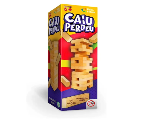 Caiu Perdeu 54pçs 74601 - Pais & Filhos 