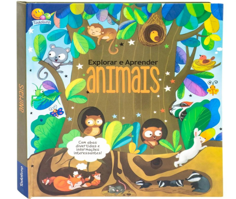 Livro com abas: Animais