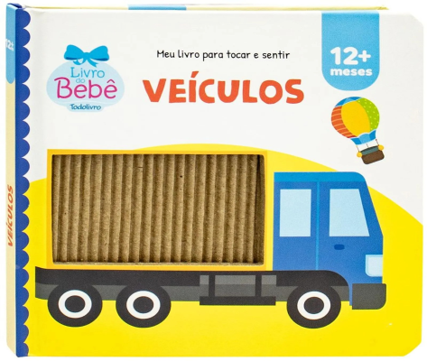 Meu Livro Para Tocar e Sentir-Veículos
