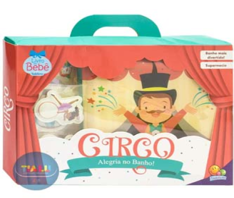 Livro Alegria no Banho: Circo