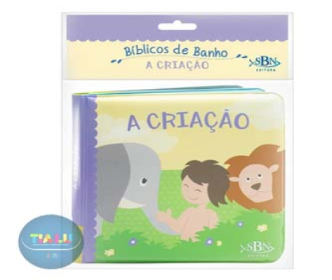 Livro Bíblicos de Banho- A Criação