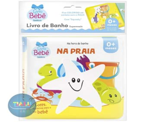Livro Na hora do banho II-Na praia