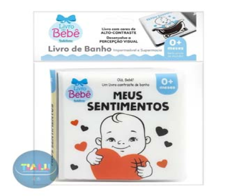 Livro Contraste de Banho Meus Sentimentos