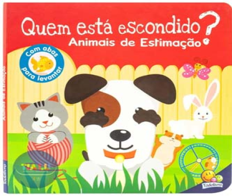 Um Livro com Abas-Quem está escondido-Animais esti