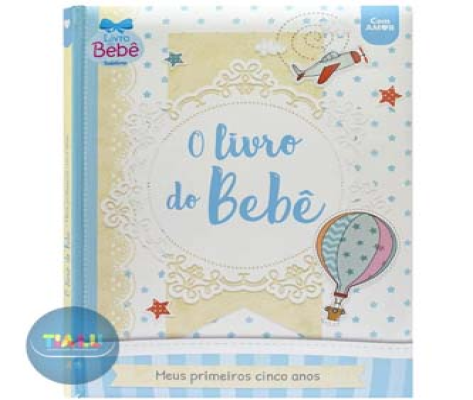 Livro O Meus primeiros cinco anos-Azul