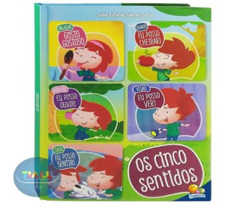 Livro os cincos sentidos