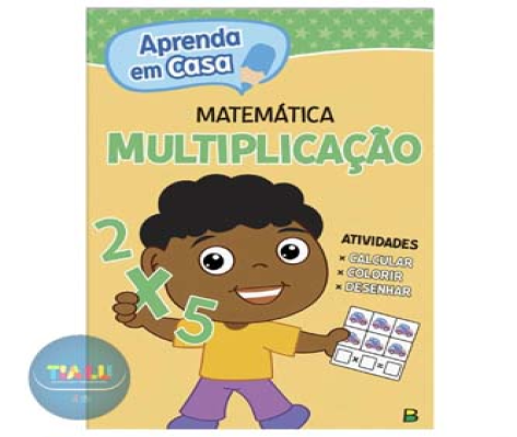 Livro Aprenda em casa Matemática- Multiplicação