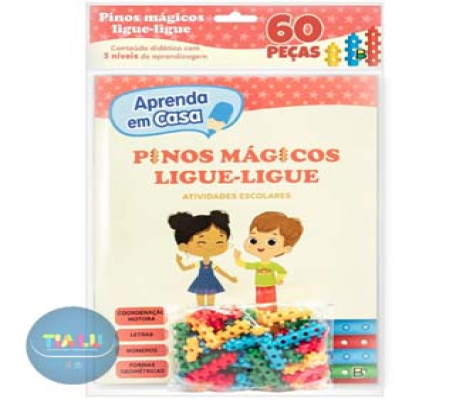 Linha Escolar Pinos Mágicos Ligue-Ligue