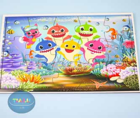 Quebra-cabeça Baby Shark – 15 peças