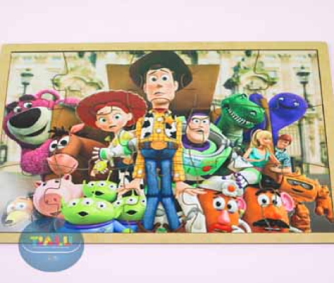Quebra-cabeça Personagens Toy Story – 15 peças 