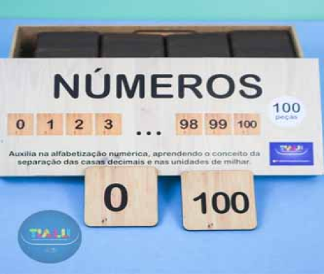  Números – 100 peças