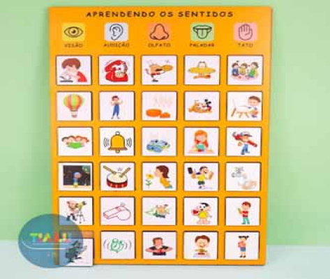Aprendendo os Sentidos – 30 peças