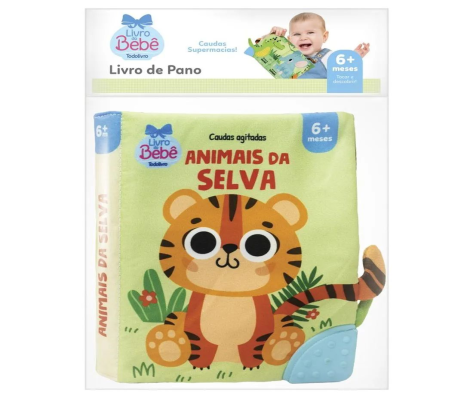 Livro Caudas agitadas Animais da Selva