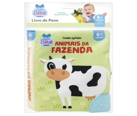 Livro Caudas agitadas Animais da Fazenda