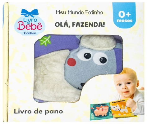 Livro Meu Mundo Fofinho: Olá Fazenda