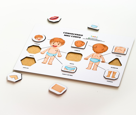 Jogo Conhecendo Meu Corpo – Menino- Partes Íntimas